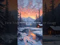 Cozy Winter Cabin Wall Art Transform Your Space Instantly