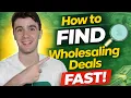 How to Find Wholesaling Deals the EASY Way Wholesale Real Estate