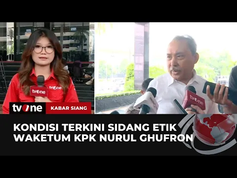 Wakil Ketua KPK Nurul Ghufron Jalani Sidang Etik