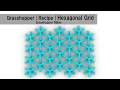Grasshopper Recipe Hexagonal Grid