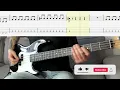Interpol – PDA BASS COVER with TABS (Iconic solo part!)