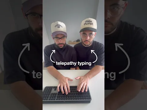 We Tested Telepathy Typing #MxMaster4 #LogitechPartner