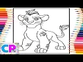 The Lion Guard Coloring of Cole - Cole