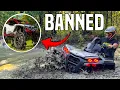The last ride of big tires at Boggs and Boulders BANNED and GONE