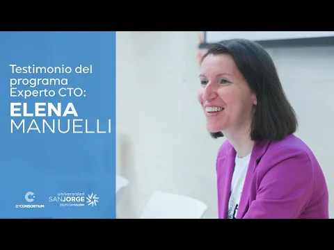 Testimonio del programa Experto CTO | Elena Manuelli - YouTube thumbnail