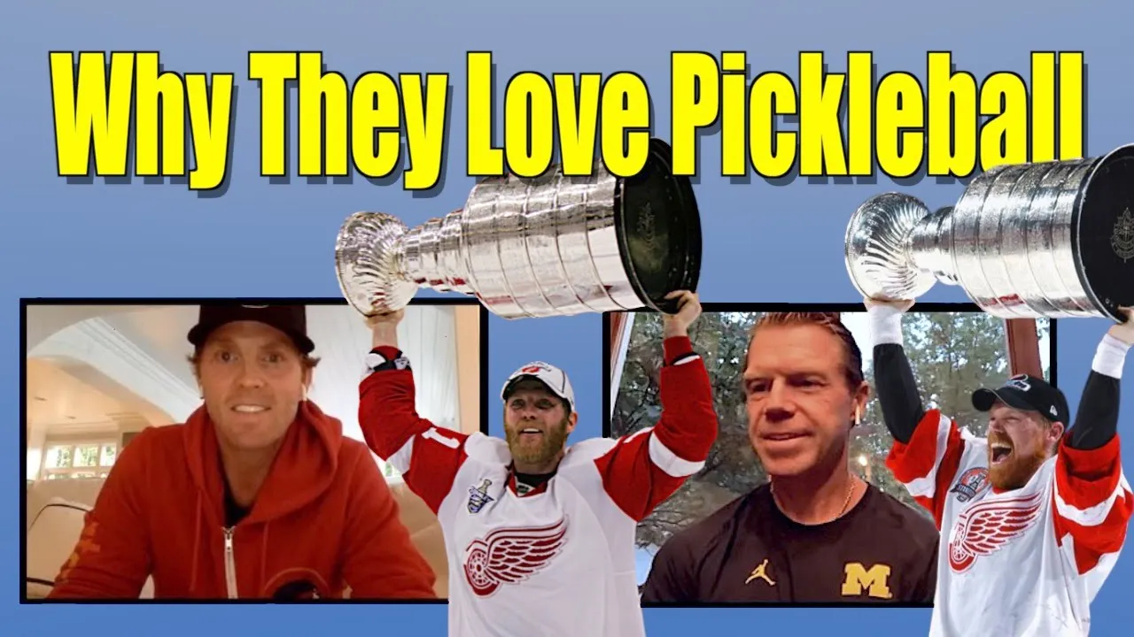 Kris Draper and Dan Cleary Talk About Why They Love Pickleball