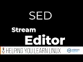 How to Edit Files with sed and sed scripts