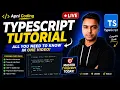 TypeScript Complete Tutorial in Hindi Learn TypeScript from Beginner to Advanced Full Course
