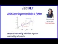 Simple Linear Regression Model Building using sklearn VisionNLP