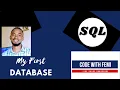How to create my first SQL Database MSSQL SQL Tutorial