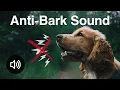 Anti-Bark Sound 20kHz High-Frequency Sound to Stop Dogs Barking