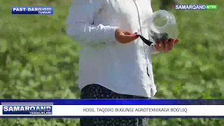 HOSIL TAQDIRI BUGUNGI AGROTEXNIKAGA BOG LIQ