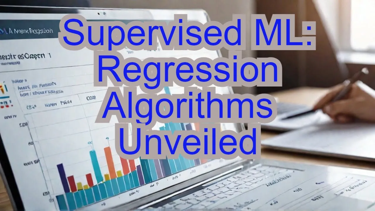The Secrets of Supervised Machine Learning Master Regression Algorithms for Data Science Success!