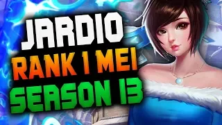 Jardio - Best MEI In The WORLD Mei Overbuff OVERWATCH SEASON 13 TOP 500