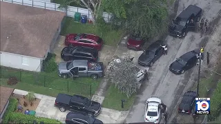 Deputies swarm home in northwest Miami-Dade County