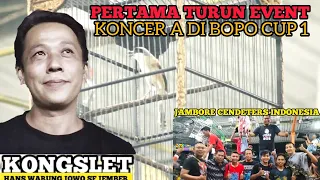 kongslet pertama turun event berhasil koncer a di bopo cup 1 jambore cendeters indonesia