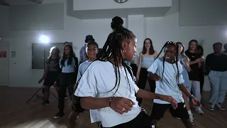 beafrika academy no wahala 1da banton choreography by badgyalcassie et silver vice