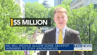 NC bill would alllow some jackpot winners to stay anonymous