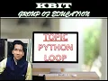 Python loop by Nishant Sir