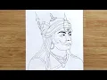 Download Lagu Maharana Pratap Drawing | Sketch Drawing | Easy Sketches