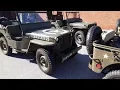 M38a1 Willys w WW2 military Jeeps staging for Westminster MD Memorial Day Parade 2025