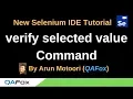 New Selenium IDE - Part 33