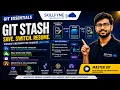 Git Stash Tutorial 2026 GitHub Workflow Remote Repository DevOps Course Class 04