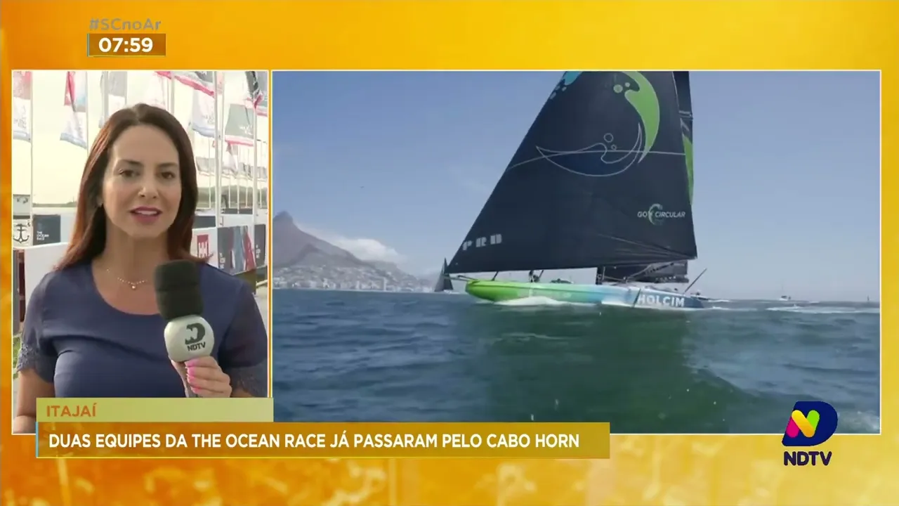 Preparativos à etapa final da 'The Ocean Race' continua a pleno vapor em Itajaí