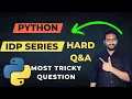 Python IDP Exam Question Answer How Pass test Python Tutorial