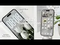iOS 26 AESTHETIC CUSTOMIZATION custom iphone theme widgets icons tutorial
