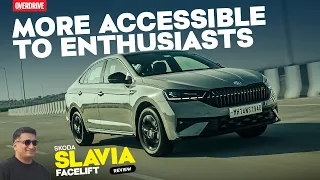 Škoda Slavia Facelift Review | Sedans Still Do It #OVERDRIVE