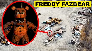 Download (FREDDY FAZBEAR IS REAL) DRONE CATCHES FREDDY FAZBEAR AT ABANDONED JUNKYARD | FIVE NIGHTS AT FREDDYS MP3