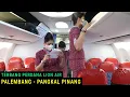 Download Lagu Terbang Perdana Lion Air Palembang - Pangkal Pinang, Intip Persiapan dalam Pesawat Sebelum Boarding