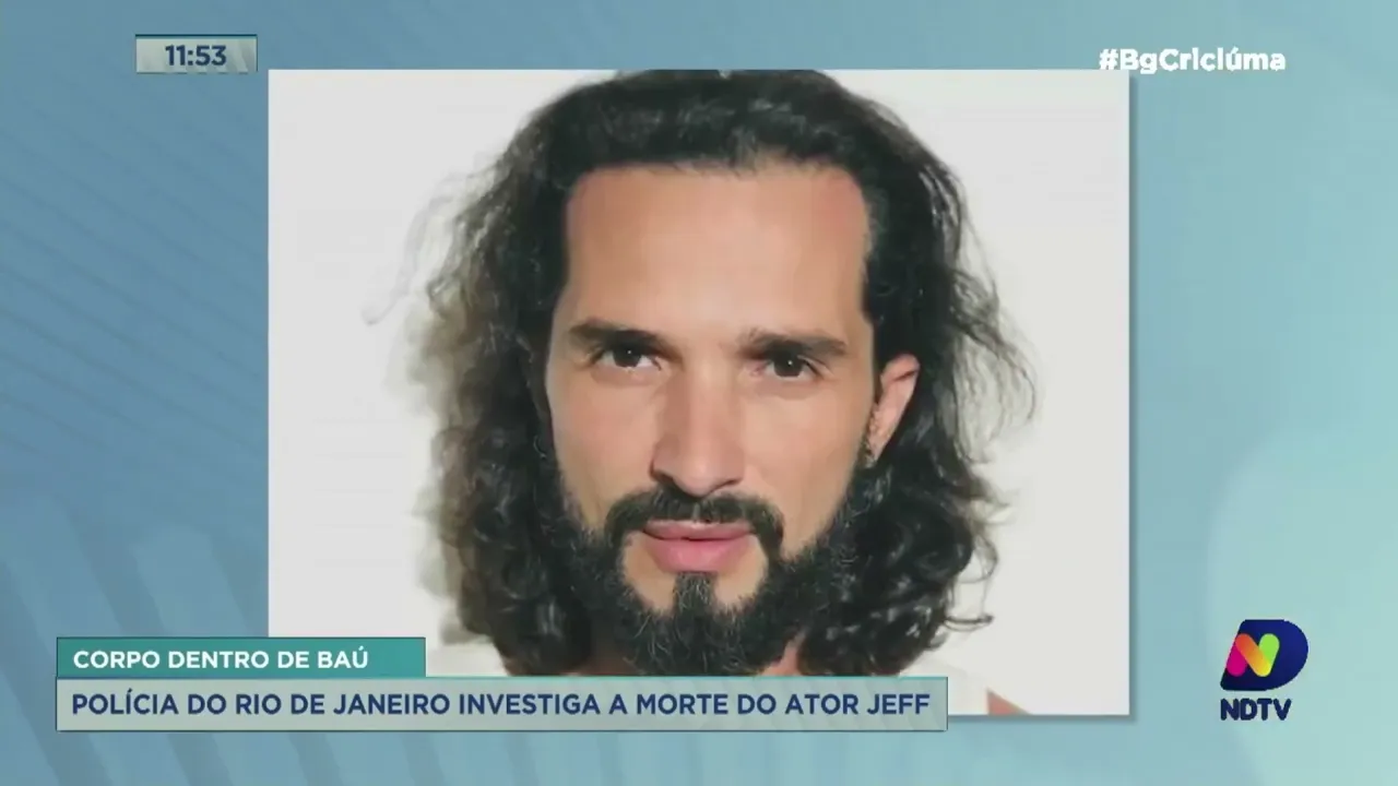 Polícia do Rio Janeiro investiga a morte do ator araranguaense Jeff Machado