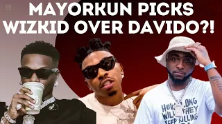 mayorkun picks wizkids mil album over davidos abt anything wrong with that 30bg fans react