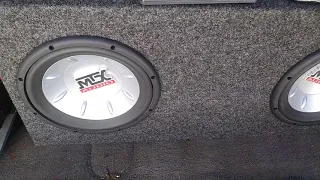 MTX THUNDER 6000 10 S Old School Mint Condition Subs