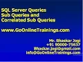 09 SQL Server Queries - Sub Queries and Correlated Sub Queries
