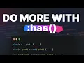 has is more than a parent selector