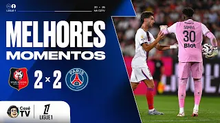MELHORES MOMENTOS: RENNES 2 X 2 PSG | LIGUE 1 26/27 | 1ª RODADA