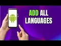SECRET TRICK Add MULTIPLE Languages on Your Samsung Galaxy Phone