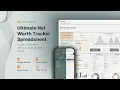 Track Your Net Worth Like a Pro With This Spreadsheet - Step by Step Tutorial