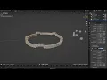 Blender geometry nodes circular array with displacement