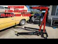 Pittsburgh Foldable Shop Crane Assembly Harbor Freight