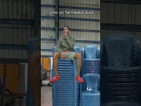 Así se farmea aura 😎 #humor #viral