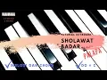Lagu Tutorial Keyboard SHOLAWAT BADAR - NEW PALLAPA (Melodi dan Akor Do=C)
