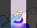 ASMR satisfying foot nail infection treatment #shortsvideo #asmr #animation