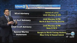 Large surf triggers High Surf Advisory