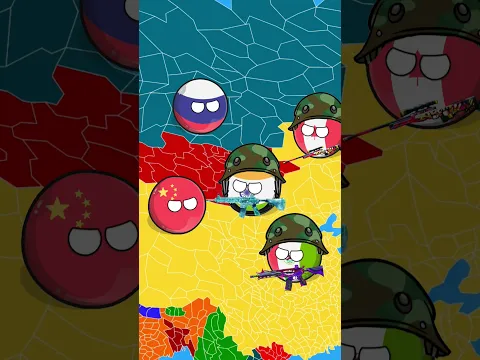Countries in Nutshell Who Stole America 🇺🇸😮||Part-2||#viarlshort #countryballs #nutshell #geography