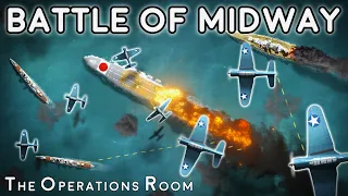 The Battle of Midway (1/2) - The Turning Point of the Pacific War - Animated