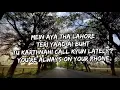 COME THROUGH (feat. Abdullah Maharvi & Talha Anjum) — Umair | Lyrics Video